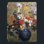 Odilon Redon - Flowers, 1909, iPad Pro Skydd<br><div class="desc">Odilon Redons 1909 färgstarka målning,  Blommor.</div>