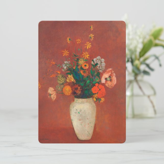 Odilon Redon i kinesiska Vas (Stående Fram)