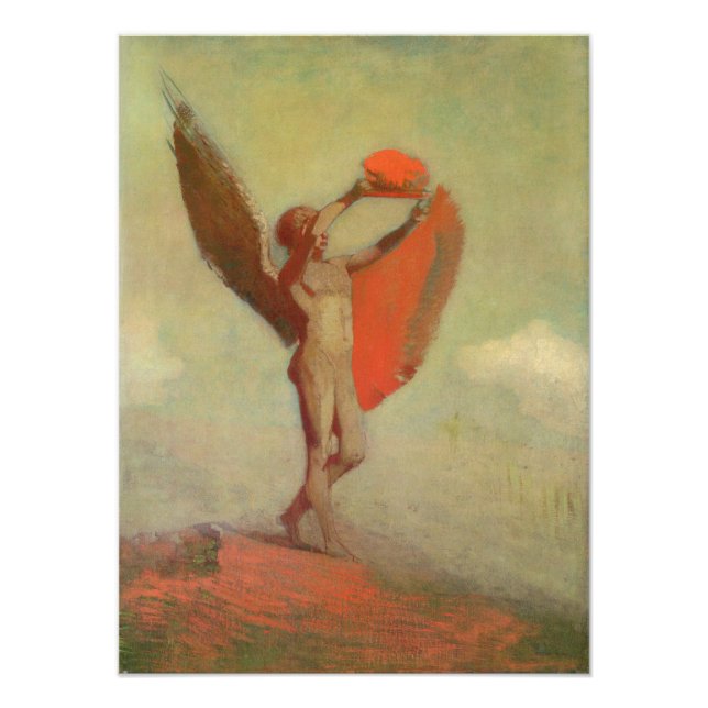 Odilon Redon Icarus Poster (Framsidan)