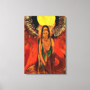 Odilon Redon konst, Flamman, eldens gudinna Canvastryck