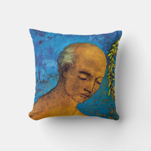 Odilon Redon Kronan - Fin konst Symbolism Kudde