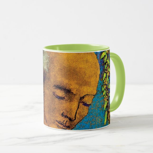 Odilon Redon Kronan - Fin konst symbolism Mugg (Framsida höger)
