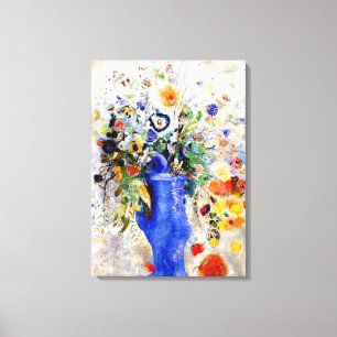 Odilon Redon - Large Bouquet Canvastryck
