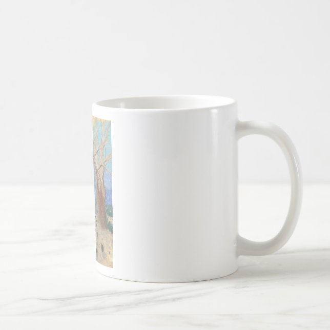 Odilon Redon: Le Bouddha, Buddha Kaffemugg (Höger)