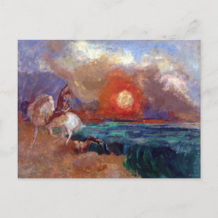 Odilon Redon Saint George och Dragon Vykort