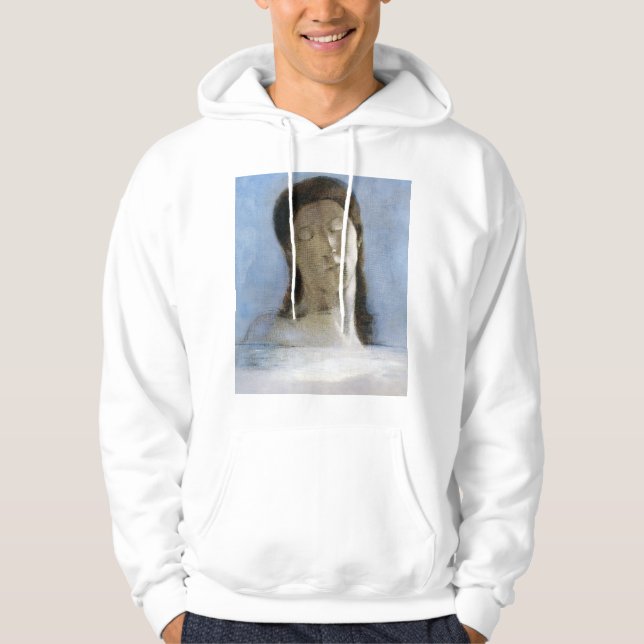 Odilon Redon, slutna ögon 1890  Hoodie (Framsida)