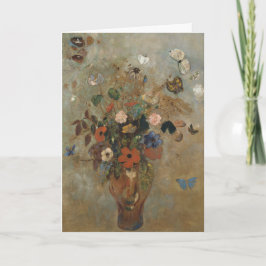 Odilon Redon, Stilleben med blommor, Mors dag Kort