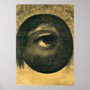 Odilon Redon-teckningar, Vision Card, Poster