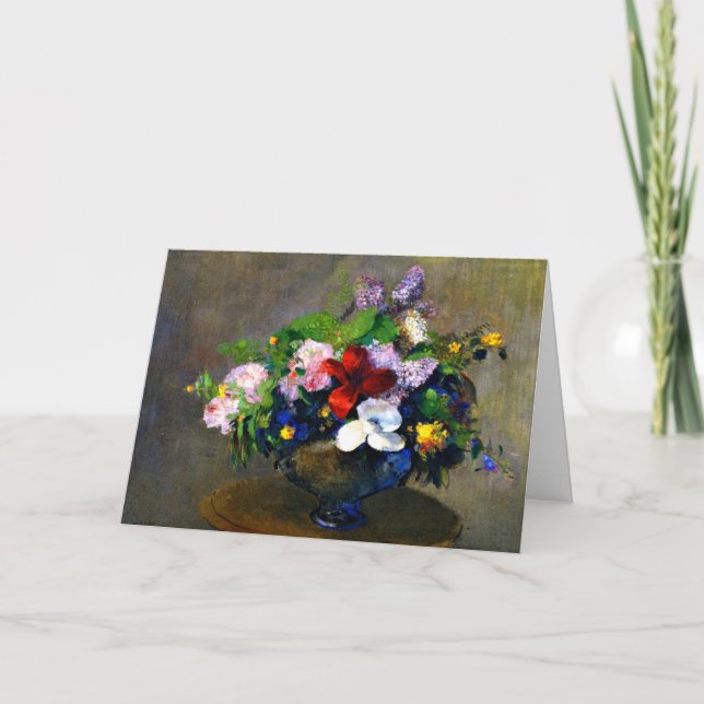 Odilon Redon - The Black Bowl Kort (Framsida)