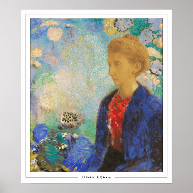 Odilon Redon Zedign Art Poster #1 (Framsidan)