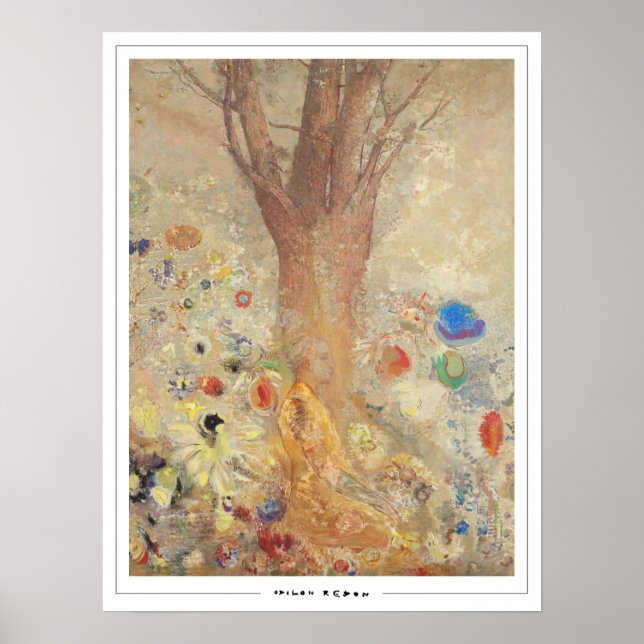 Odilon Redon Zedign Art Poster #6 (Framsidan)