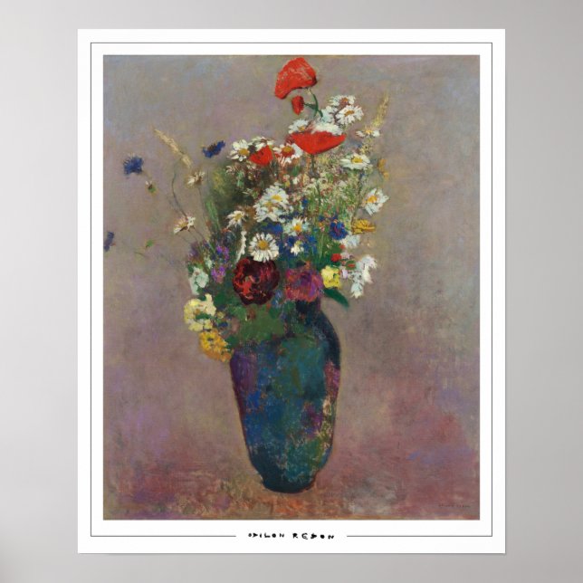 Odilon Redon Zedign Art Poster nr 21 (Framsidan)