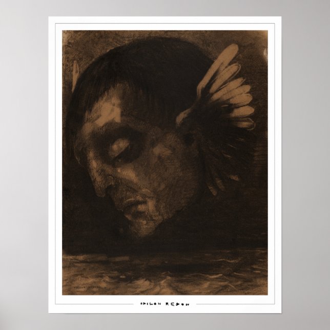 Odilon Redon Zedign Art Poster nr 309 (Framsidan)
