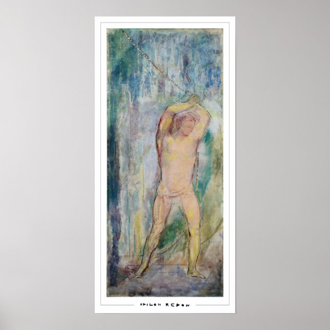 Odilon Redon Zedign konstaffisch #256 Poster (Framsidan)