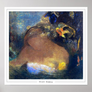 Odilon Redon Zedign konstaffisch #2 Poster