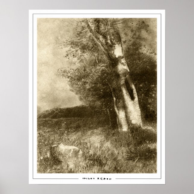 Odilon Redon Zedign konstaffisch #565 Poster (Framsidan)