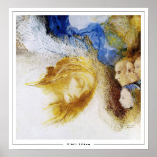Odilon Redon Zedign konstaffisch #566 Poster