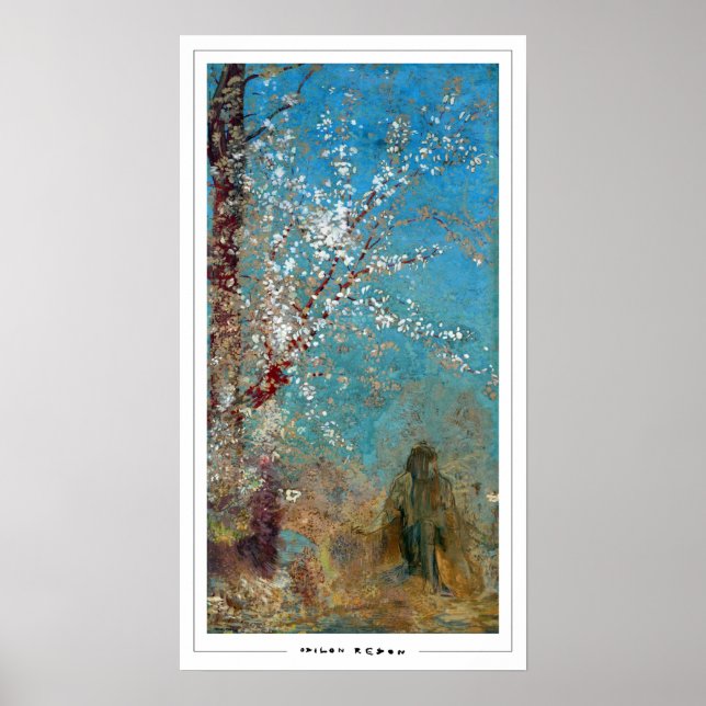 Odilon Redon Zedign konstaffisch #587 Poster (Framsidan)