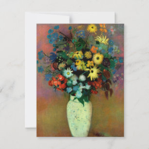 Odilon Redons Vas med blommor (1914) Inbjudningar