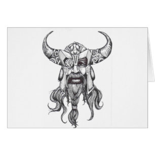Odin den underbara Norseguden Hälsningskort