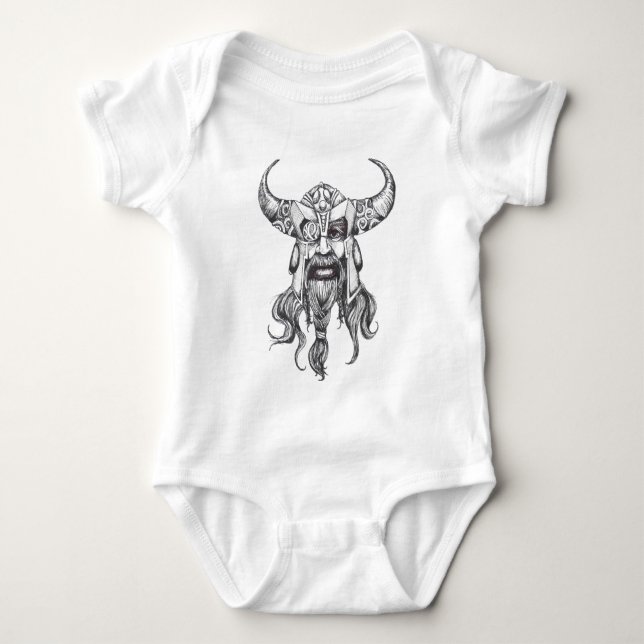 Odin den underbara Norseguden Tee (Framsida)