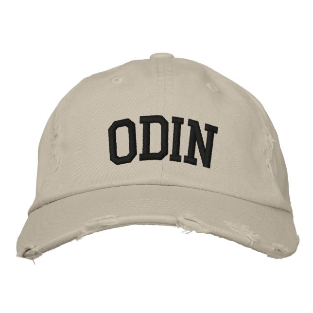 Odin Embroized Hat Broderad Keps (Framsida)