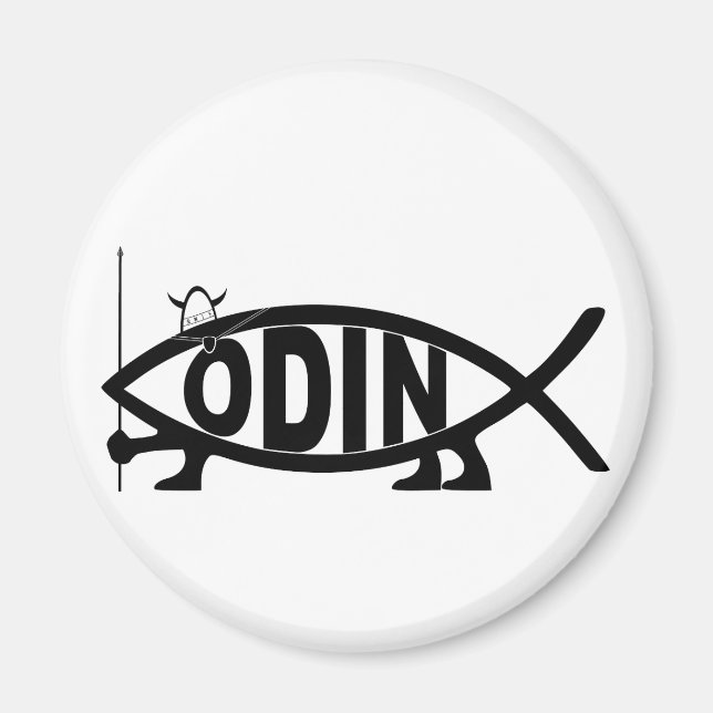 Odin Fish Magnet (Framsidan)