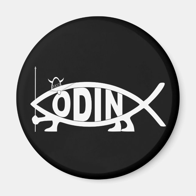 Odin Fish Magnet (Framsidan)