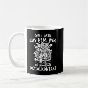 Odin Geh mir aus dem Weg Sozialkontakt, Viking Kaffemugg