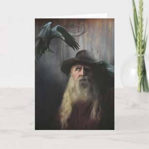 Odin hälsningkort helgkort