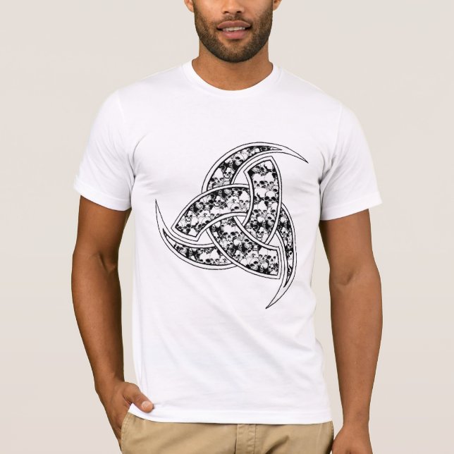 Odin Hornskjorta Tee Shirt (Framsida)