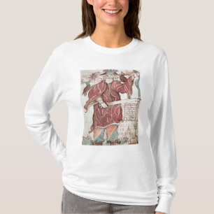 Odin med hans två kråkor, Hugin och Munin T-shirt
