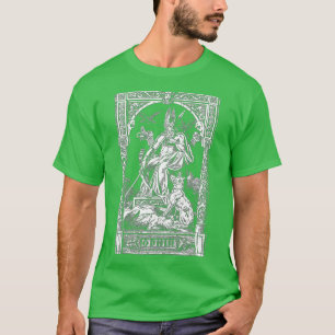 Odin på sin hone Norse Viking Mythology Allfathe T Shirt
