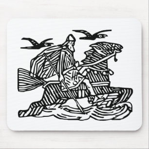 Odin på Sleipnir Musmatta