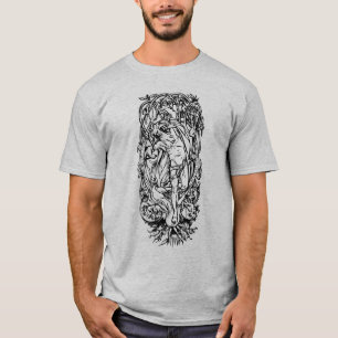 Odin på Yggdrasil T-shirt
