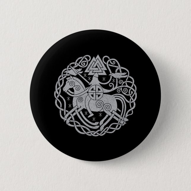 Odin Pin/Badge Knapp (Framsida)
