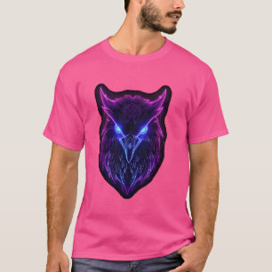 Odin Raven på lila Celtic Viking Valhalla Pagan T Shirt