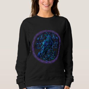 Odin Ravens Huginn och Muninn Vegvisir Viking Kråk T Shirt