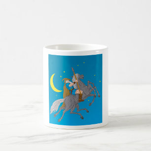 Odin Riding Sleipnir Norse Mythology Viking God Kaffemugg