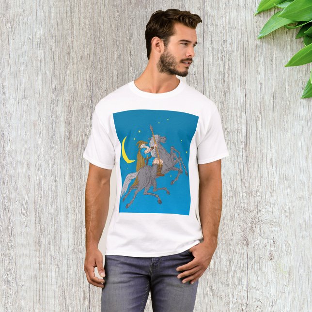 Odin Riding Sleipnir Norse Mythology Viking God T Shirt (Skapare uppladdad)