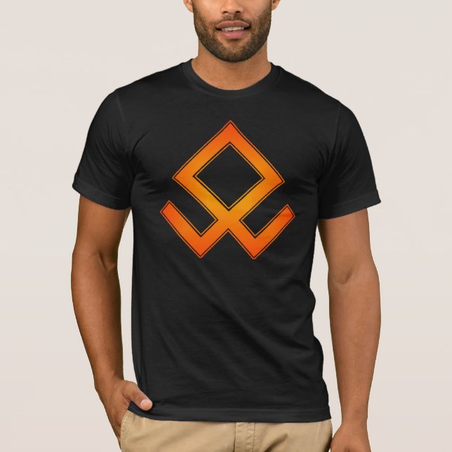 Odin runa t-shirt (Framsida)