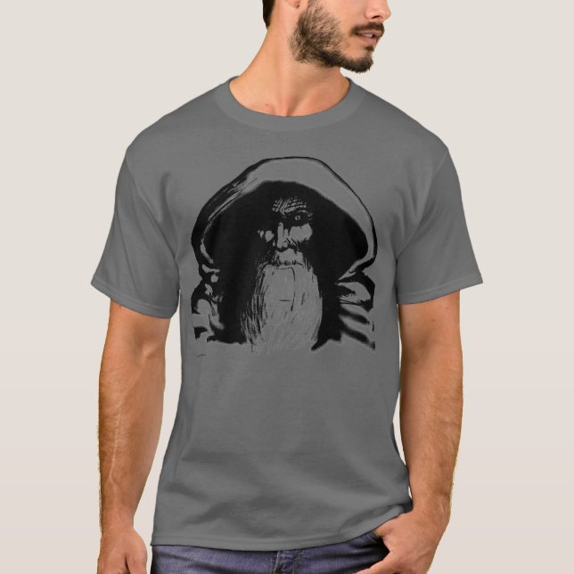 Odin styr av gåtor tee shirt (Framsida)