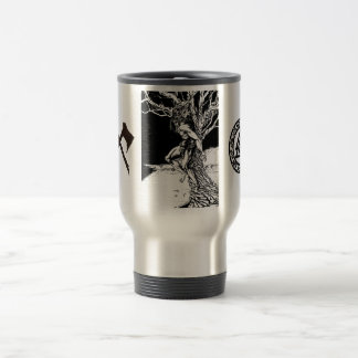 Odin travel mug för Viking gudrostfritt stål Resemugg