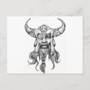 Odin Underbara Norse God Vykort