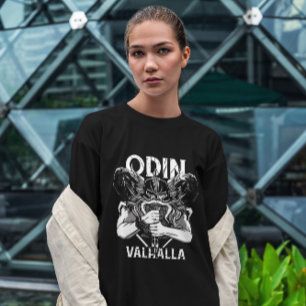 Odin Valhalla Viking T Shirt