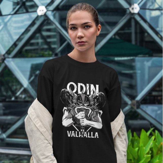 Odin Valhalla Viking T Shirt (Skapare uppladdad)