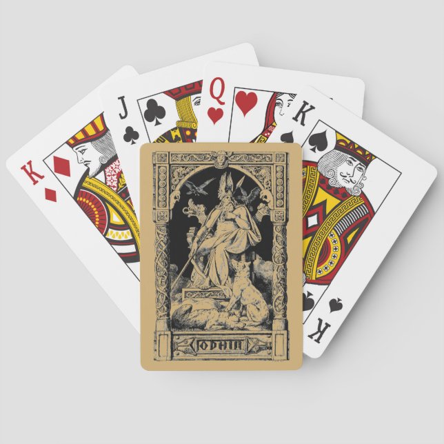 Odin Viking Casinokort (Baksidan)