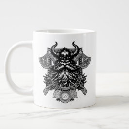 Odin Vikingkrigare Jumbo Mugg