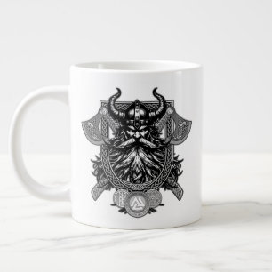 Odin Vikingkrigare Jumbo Mugg