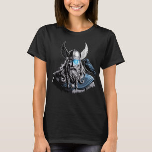 Odin Vikings Gud Norse Mythology T Shirt